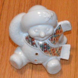 Lenox Jewels sitting snowman